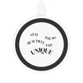 “Stay Young Beautiful and Unique” Wireless Charging pad